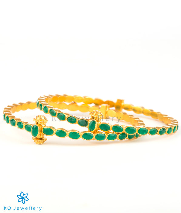 Handcrafted gold coated bangles online