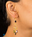 quality gold plated earrings with gemstones