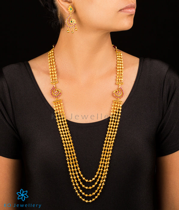 Buy gold plated long necklace online