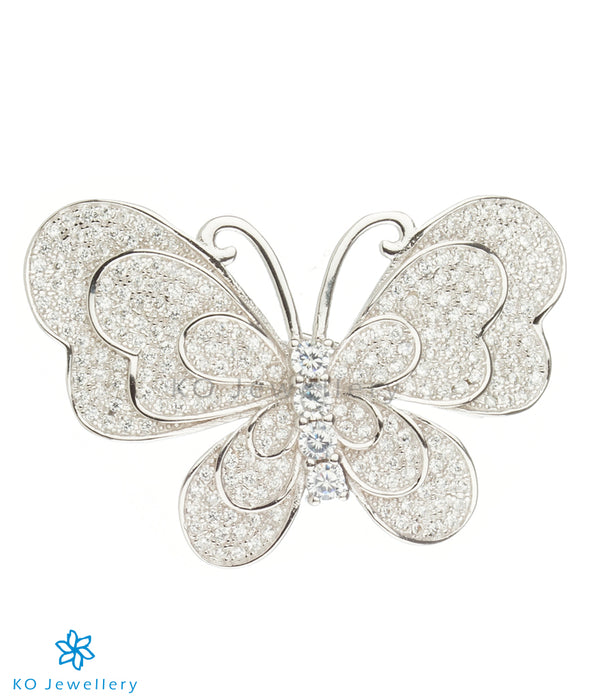 The Butterfly Silver Brooch