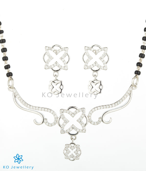 The Vedya Silver Mangalsutra