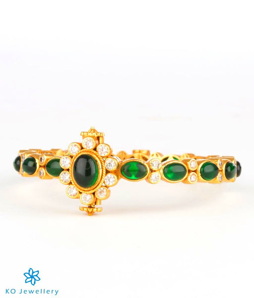 Stunning gold polish jewellery designs KO India