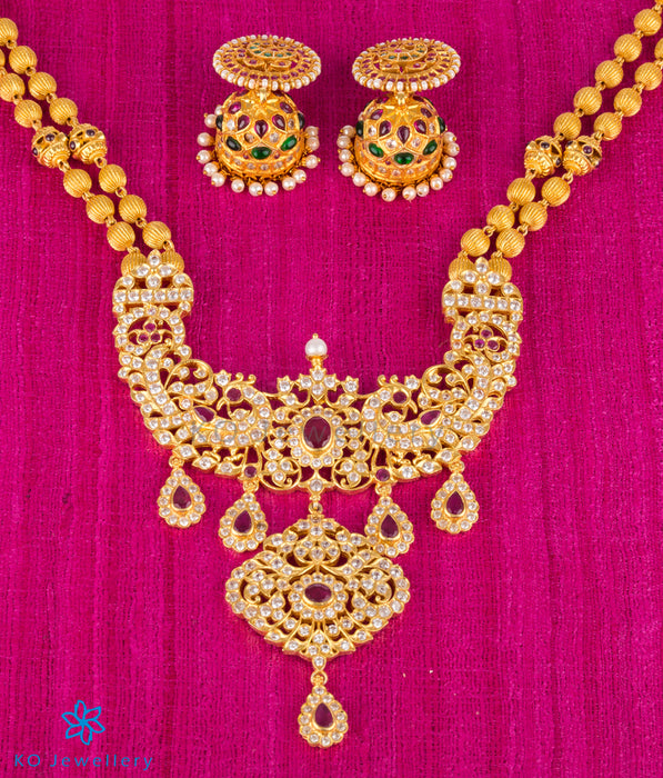 The Kadambini Silver Makarakanti Necklace