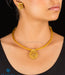 Traditional gold plated choker with guarantee