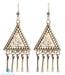 Contemporary silver earrings Jaipur jewellery online