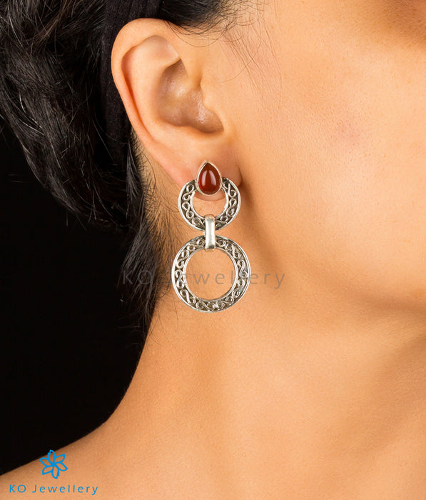 Buy office-wear silver earrings online