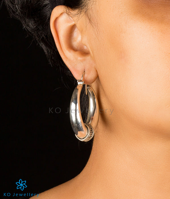 Stunning silver jewellery Jaipur earrings