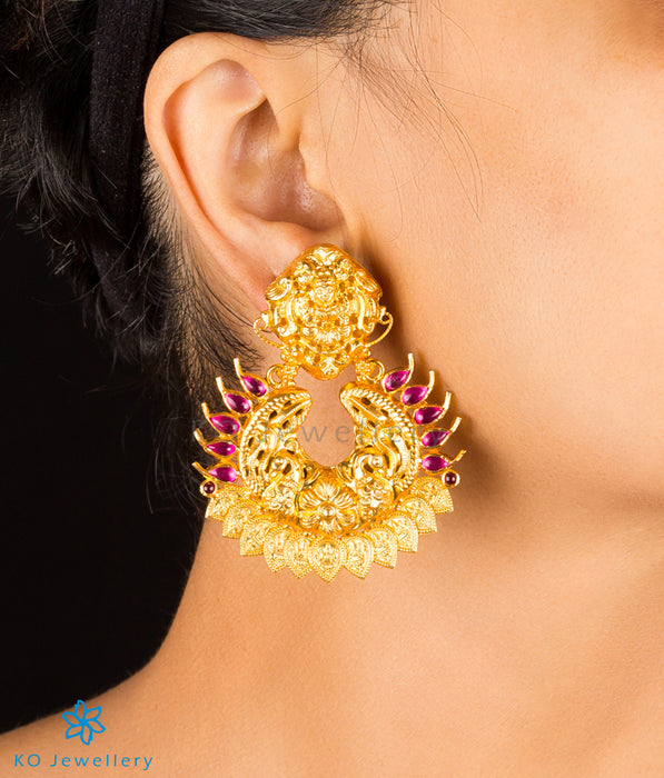 The Devika Silver Chand Bali Earrings