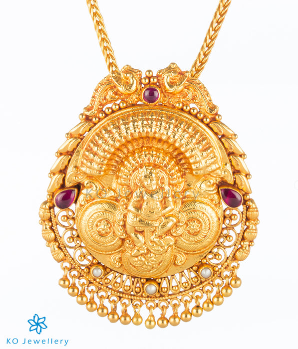The Achala Silver Krishna Pendant