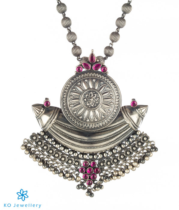 The Paridhi Silver Pendant