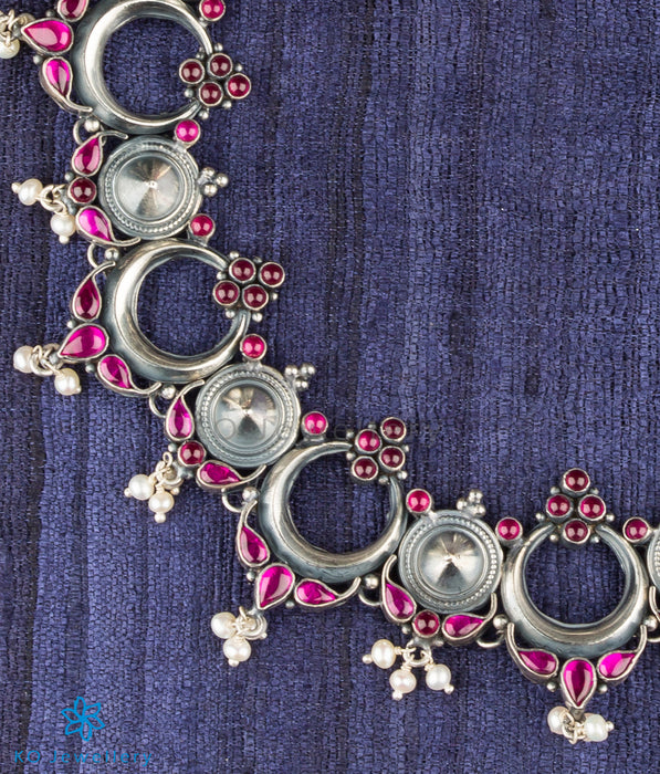 The Sarva Silver Kemp Necklace (Oxidised)