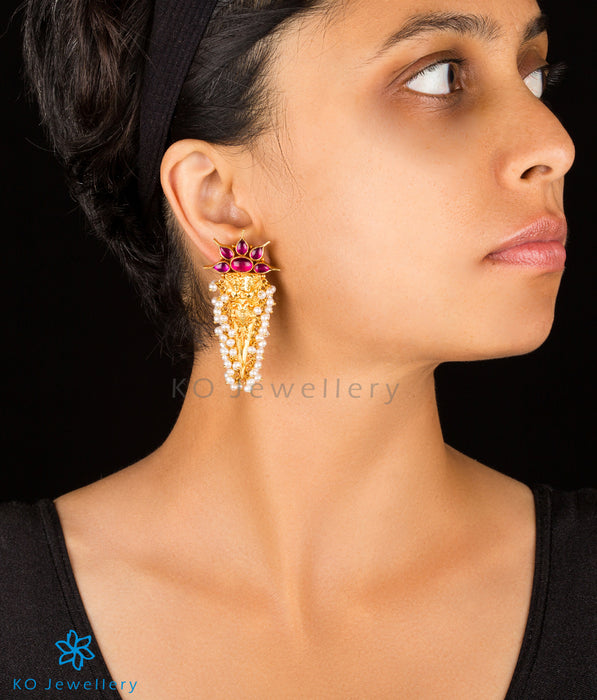 The Katha Silver Antique Earrings