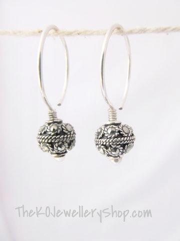 The Manorama Silver Marcasite Necklace Set