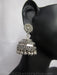 Pure silver jhumkas handrafted and oxidised shop online 
