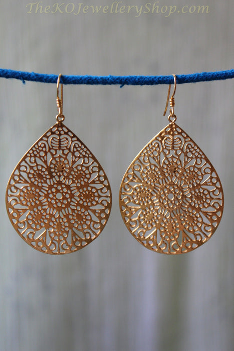 Arabic influenced sterling silver gold finish shop online 
