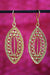 gold plated silver earrings online shopping
