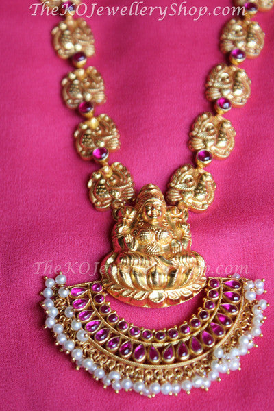 Hand crafted gold plated silver necklace shop online