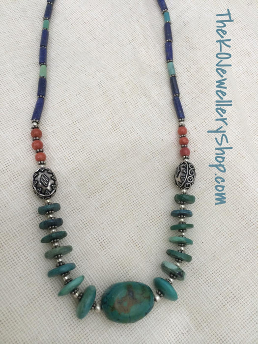 The Silver Turquoise Necklace