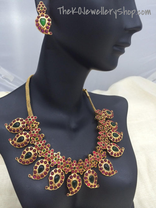 Bridal collection gold plated necklace for women shop online