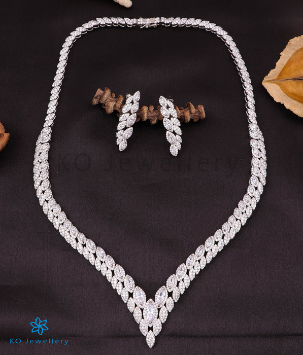 The Ashlar Silver Necklace Set
