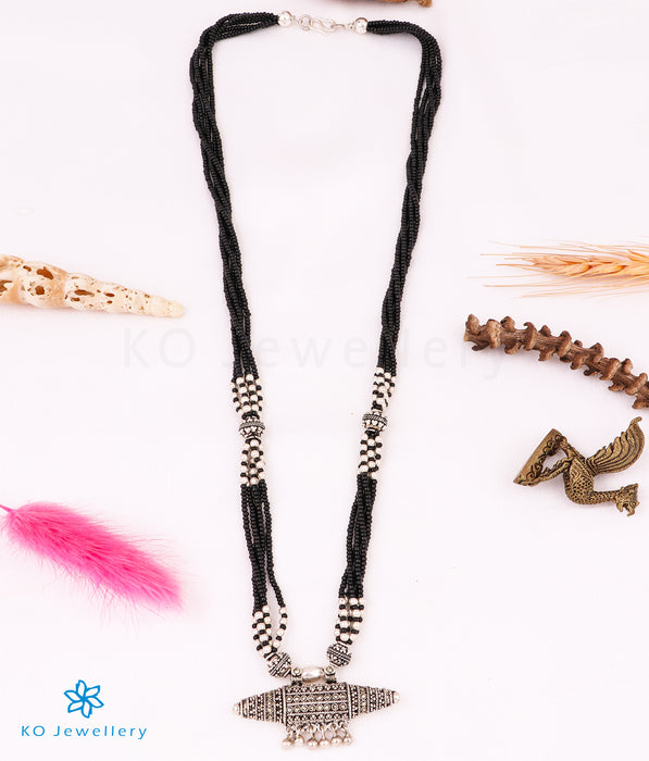 The Kaira Silver Beads Necklace
