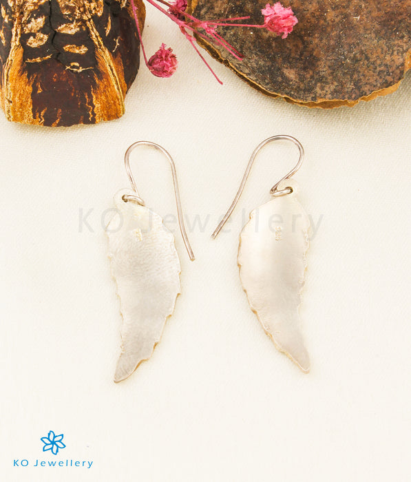The Pari Silver Meenakari Earrings (Gold)
