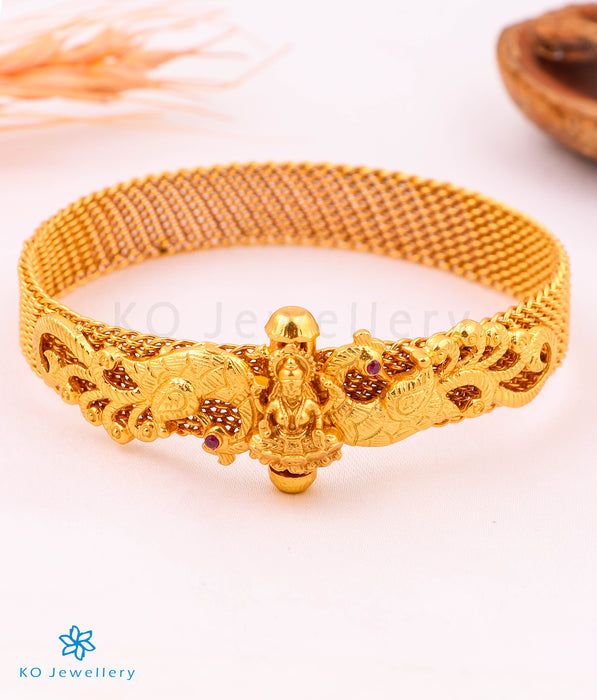 The Abhilasha Lakshmi Silver  Bracelet (Size/2.2/2.4/2.8)