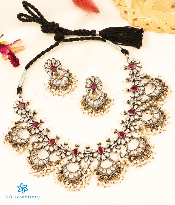 The Kamalini Silver Pearl Necklace