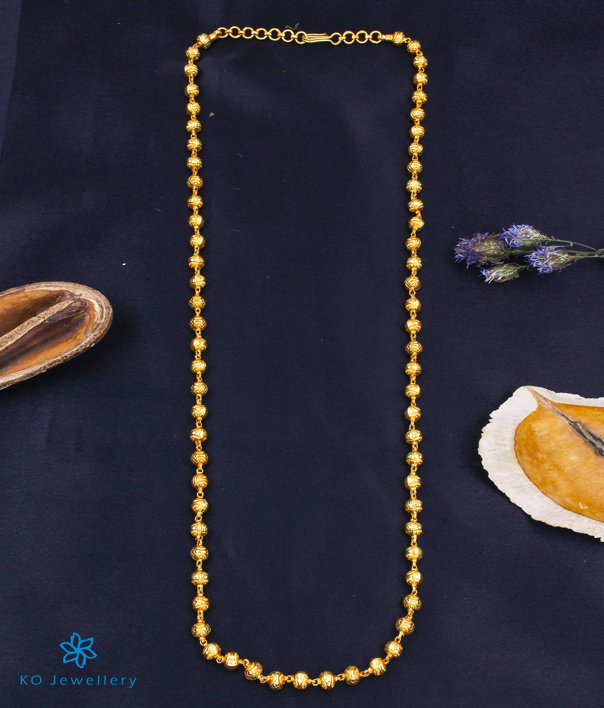 The Mohanmala Silver Chain Buy goldplated silver jewellery online KO Jewellery