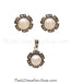 Shop online for women’s silver pendant set  jewellery