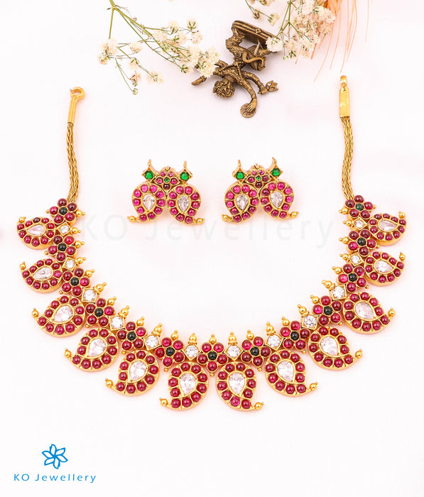 The Anvita Silver Mangamalai Necklace