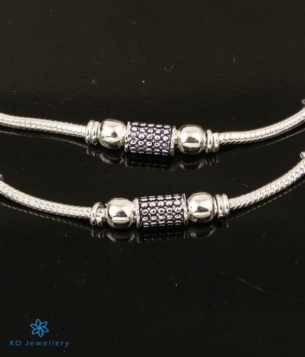 The Ananya Silver Kids Anklets (6 inch)