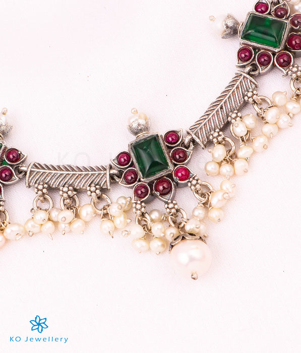 The Ishya Silver Pearl Necklace