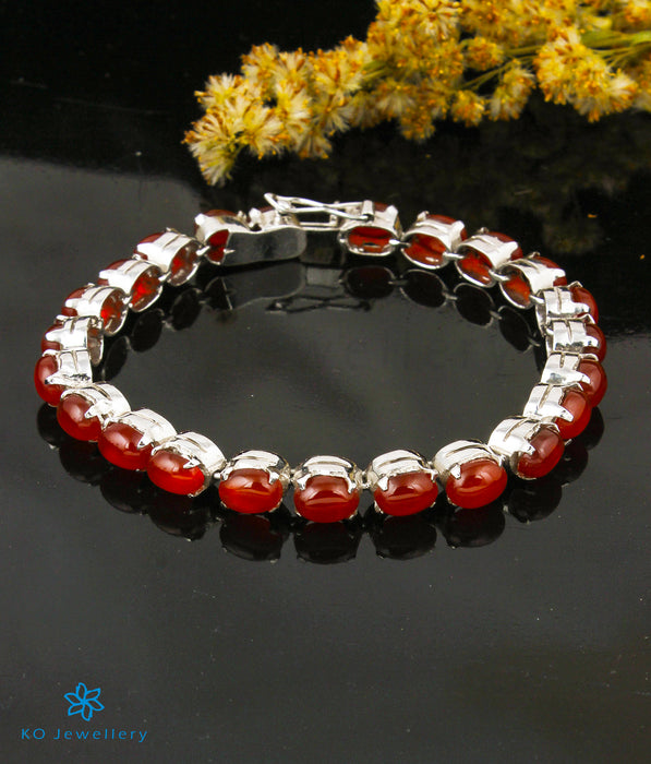 The Gemstone Silver Bracelet