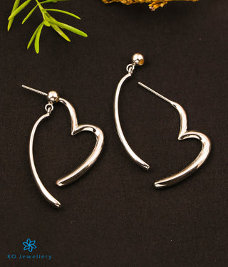The Mirabelle Silver Front & Back Earrings