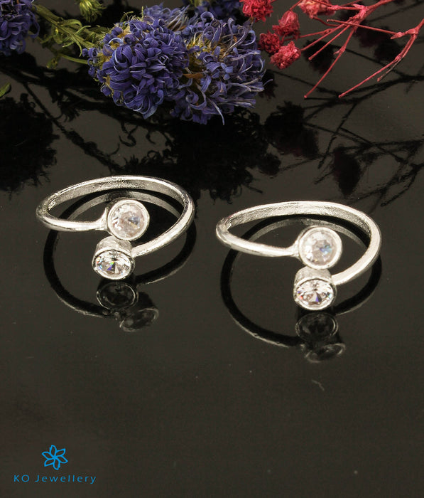 The Everly Silver Toe-Rings