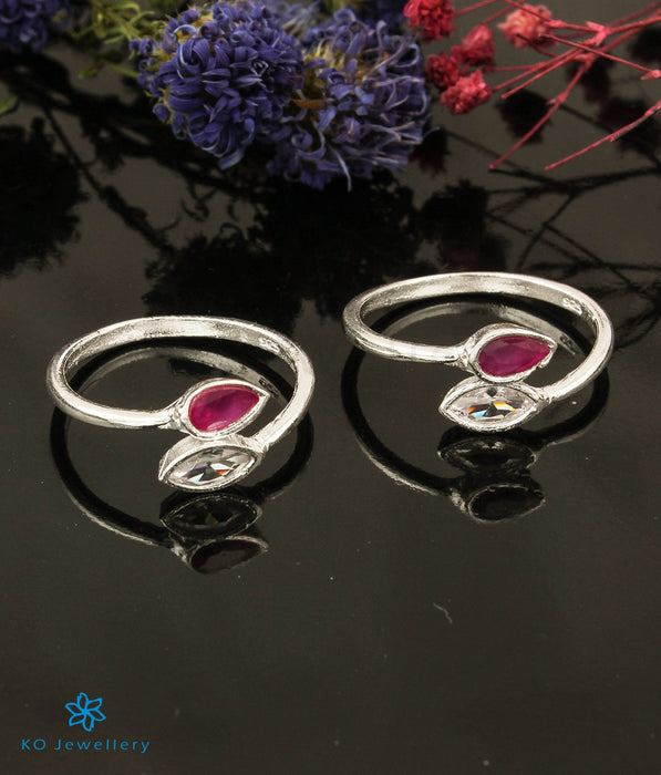 The Eve Silver Toe-Rings