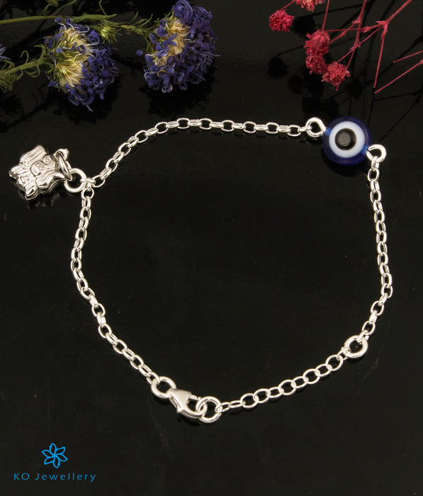 Copy of The Elena Silver Charms Bracelet