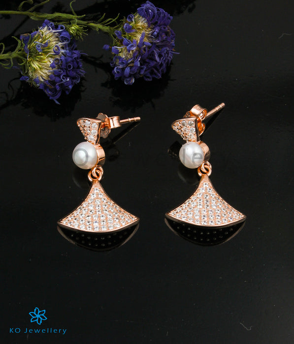 The Classic Silver Rosegold Earrings