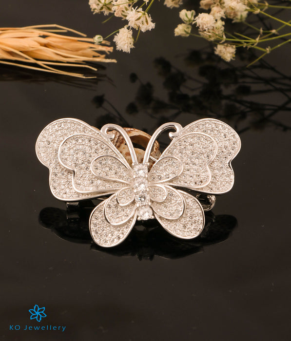 The Butterfly Silver Brooch