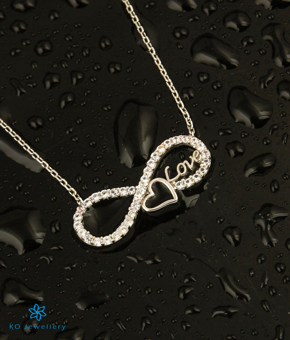 The Infinite Love Silver Necklace