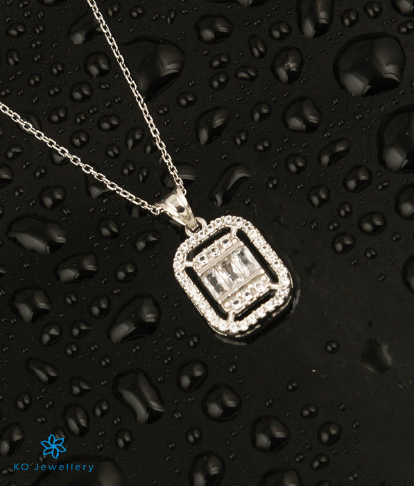 The Squared Silver Necklace