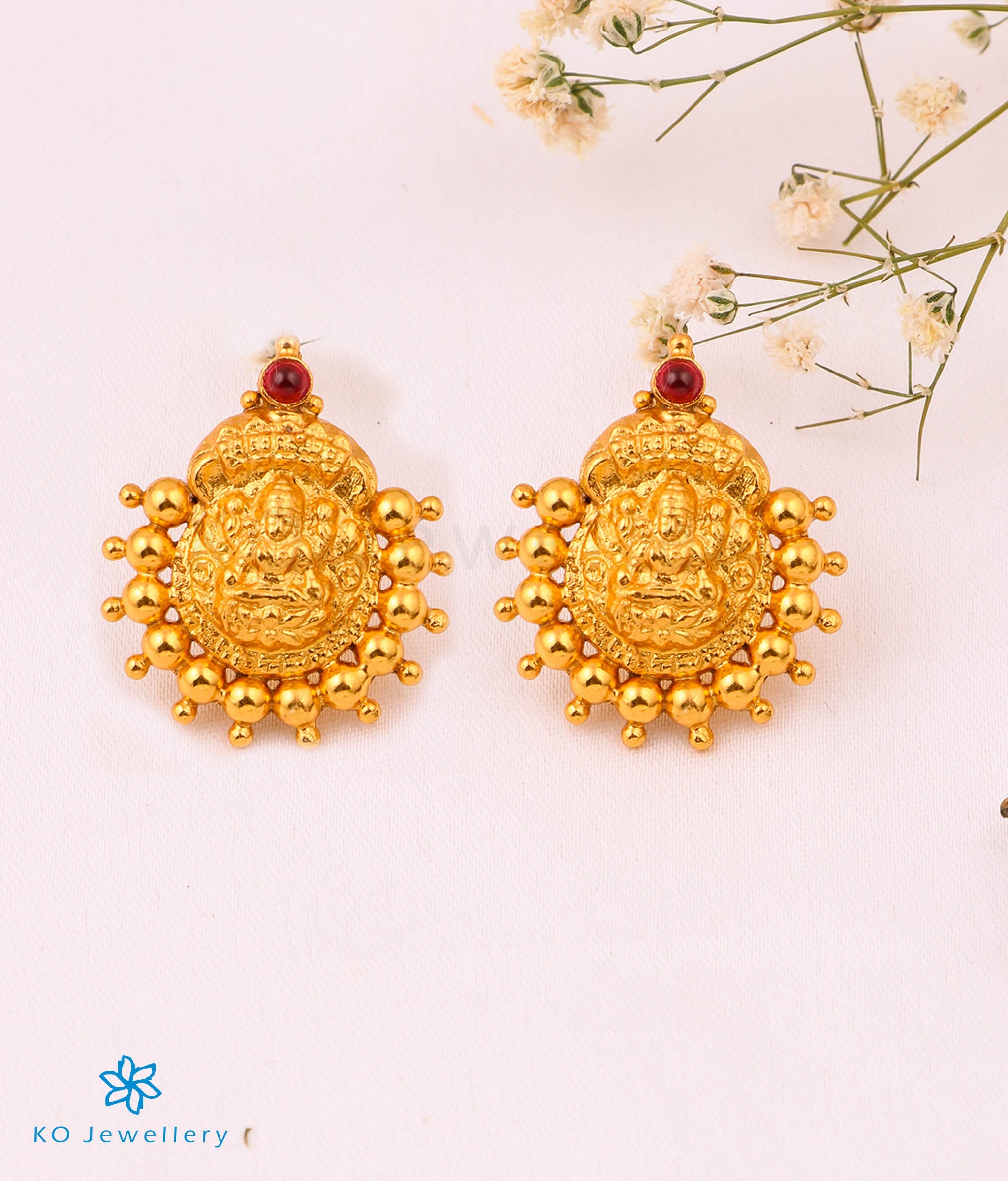 Lakshmi Earrings Designs Antique Gold Earrings With Price The