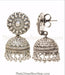 antique silver jhumka for women hand crafted buy online