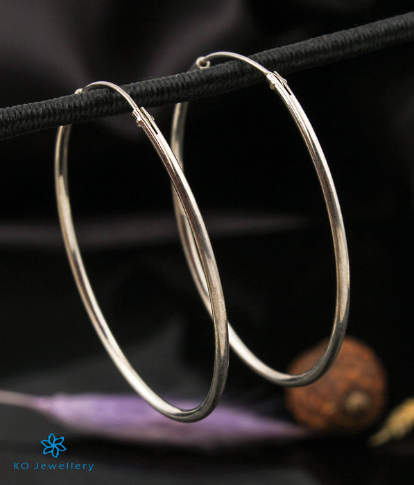 Copy of The Zoe Silver Hoop Earrings