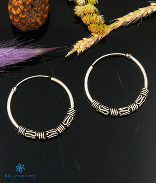 The Mila Silver Hoop Earrings