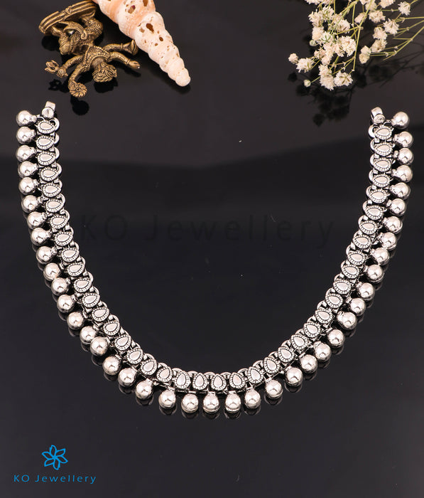 The Mira Silver Antique Necklace