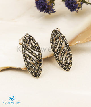 The Briti Silver Marcasite Earrings