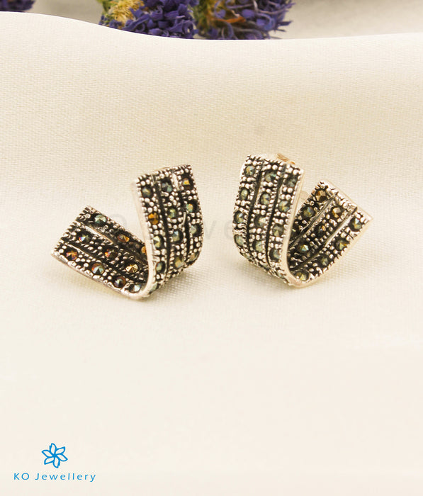 The Confetti Silver Marcasite Earrings
