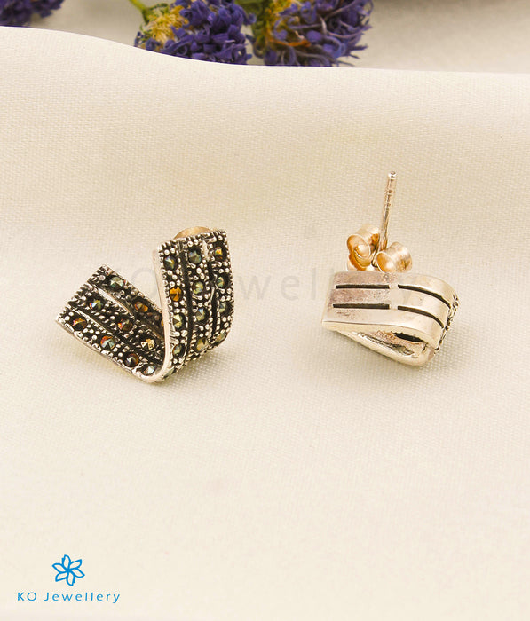 The Confetti Silver Marcasite Earrings